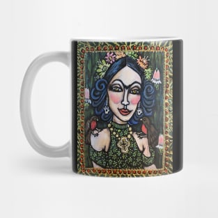 Spring Frida With Robins Mug